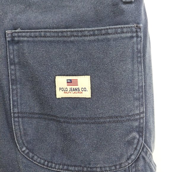 Vintage 90's Ralph Lauren Polo Jeans Co carpenter short size 34 - Picture 8 of 10